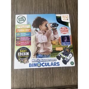 LEAPFROG MAGIC ADVENTURES BINOCULARS 10X ZOOM DIGITAL SCREEN CAMERA BRAND NEW